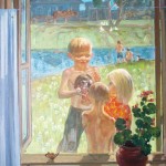 Tryptichon "Erinnerung an die Kindheit" | Триптих Воспоминание о детстве