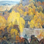 Herbst auf der Tschussowaja | Осень на чусовой